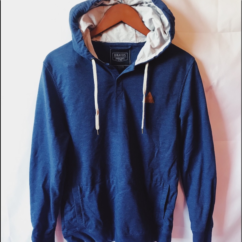 Dravus hooded pullover men’s Sz.med